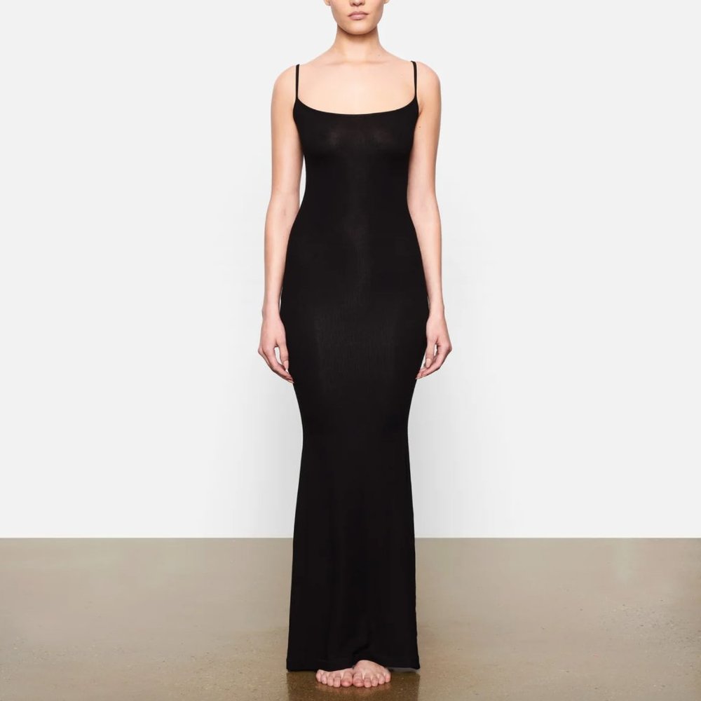 SKIMS SOFT LOUNGE LONG SLIP DRESS
